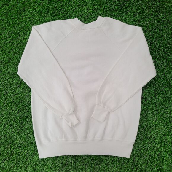 Vintage 90s Cute Teddy-Bear Sweatshirt Women Medium 21x23 USA - Picture 2 of 14